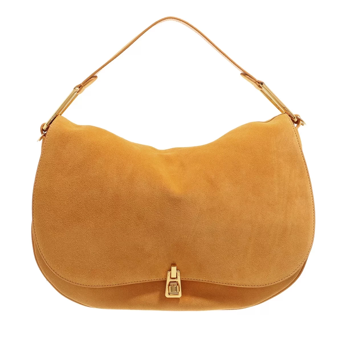 Coccinelle Magie Suede Handbag Resina Saddle Bag