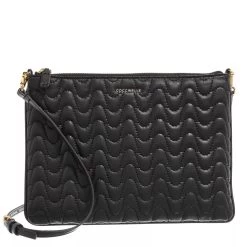 Coccinelle Best Crossbody Matelasse Noir Crossbody Bag