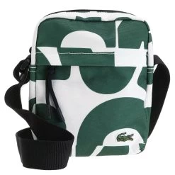 Lacoste Vertical Camera Bag Allover Print Croco Carre Camera Bag