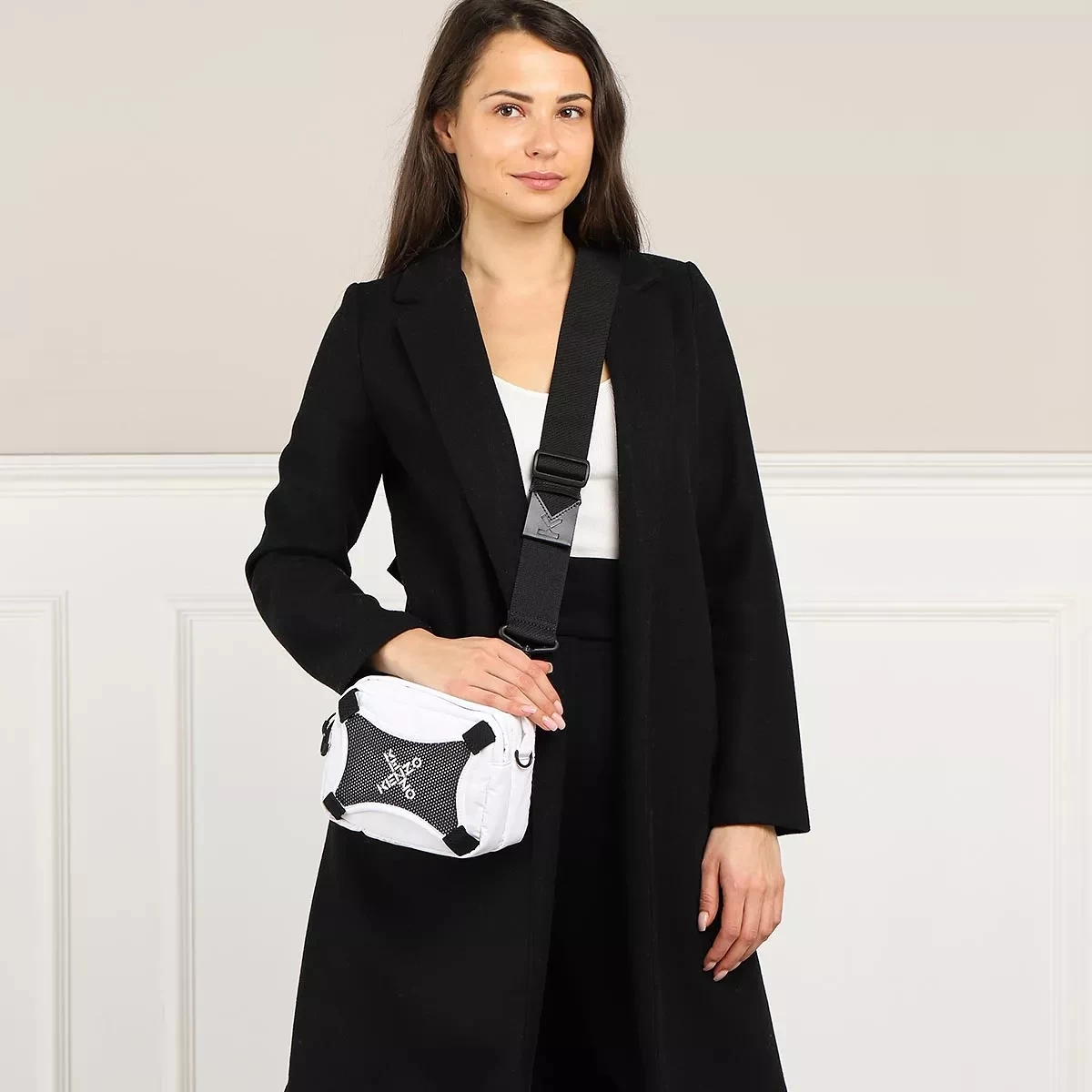 Kenzo Crossbody Bag White Camera Bag – Bild 2