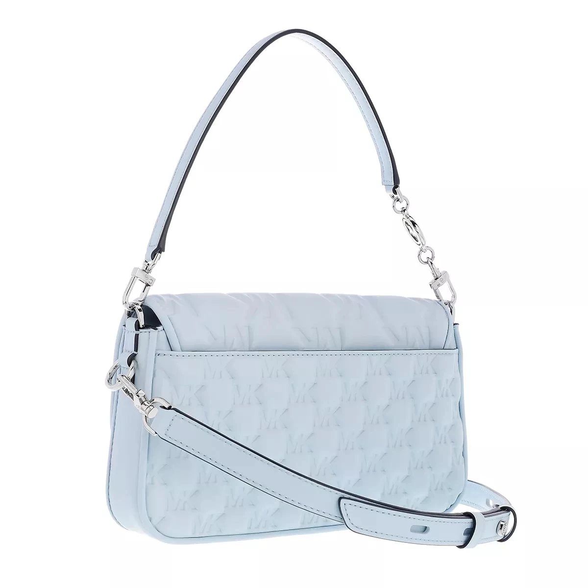 MICHAEL Michael Kors Bradshaw Small Convertible Shoulder Bag Soft Sky Satchel – Bild 4