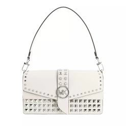 MICHAEL Michael Kors Greenwich Medium Convertible Shoulder Bag Optic White Envelope Bag