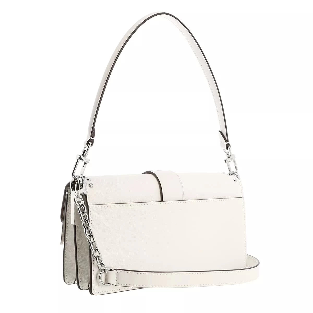 MICHAEL Michael Kors Greenwich Medium Convertible Shoulder Bag Optic White Envelope Bag – Bild 4