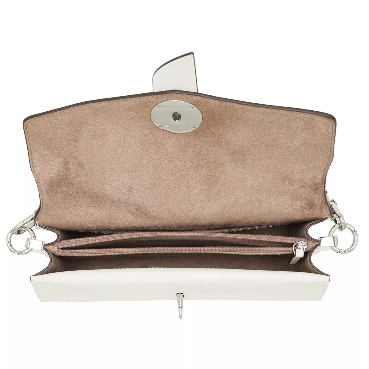 MICHAEL Michael Kors Greenwich Medium Convertible Shoulder Bag Optic White Envelope Bag – Bild 6