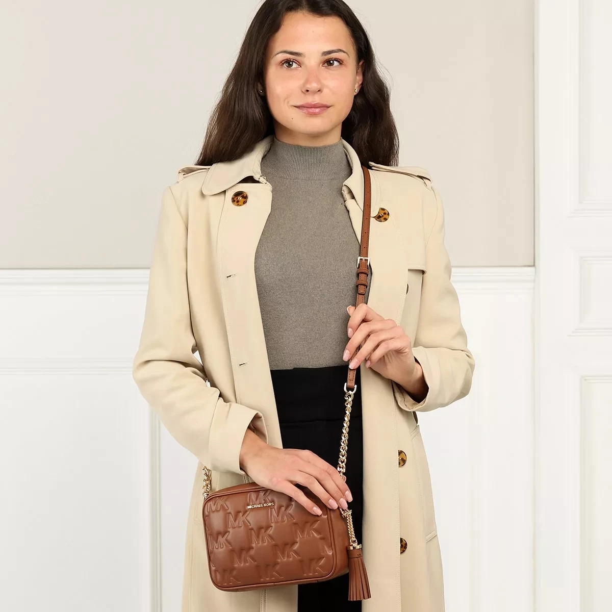 MICHAEL Michael Kors Jet Set Medium Camera Bag Luggage Camera Bag – Bild 2