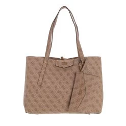 Guess Eco Brenton Tote Latte Logo Shopper