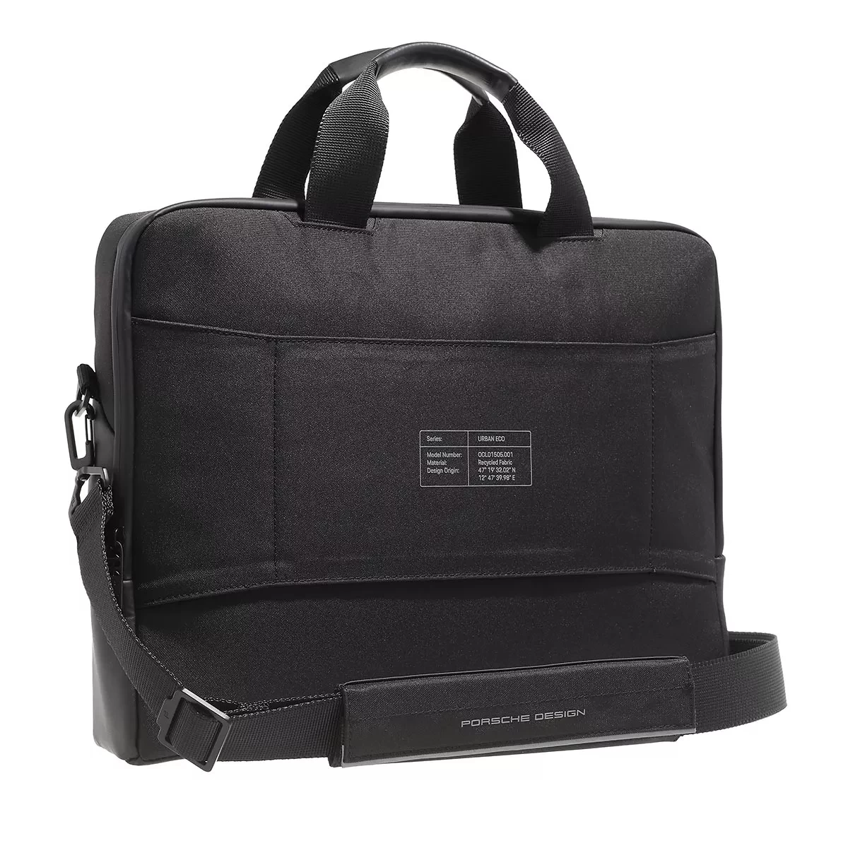 Porsche Design Urban Eco Briefcase M Black Businesstasche – Bild 4