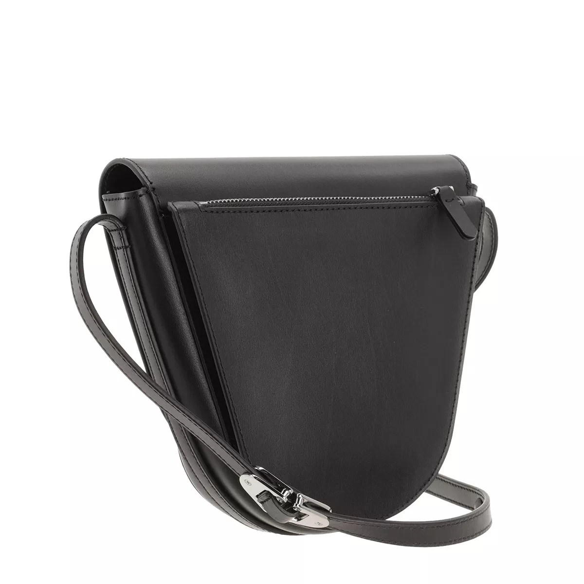 Coccinelle Josephine Calf Hobo Bag Noir Saddle Bag – Bild 3