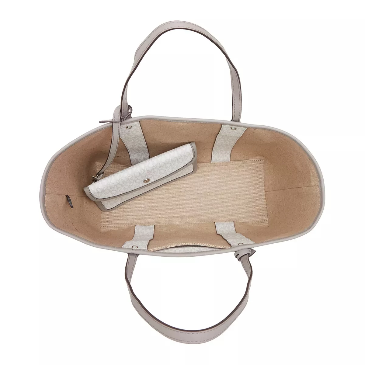 MICHAEL Michael Kors Large Tote Opticgrey Shopper – Bild 5