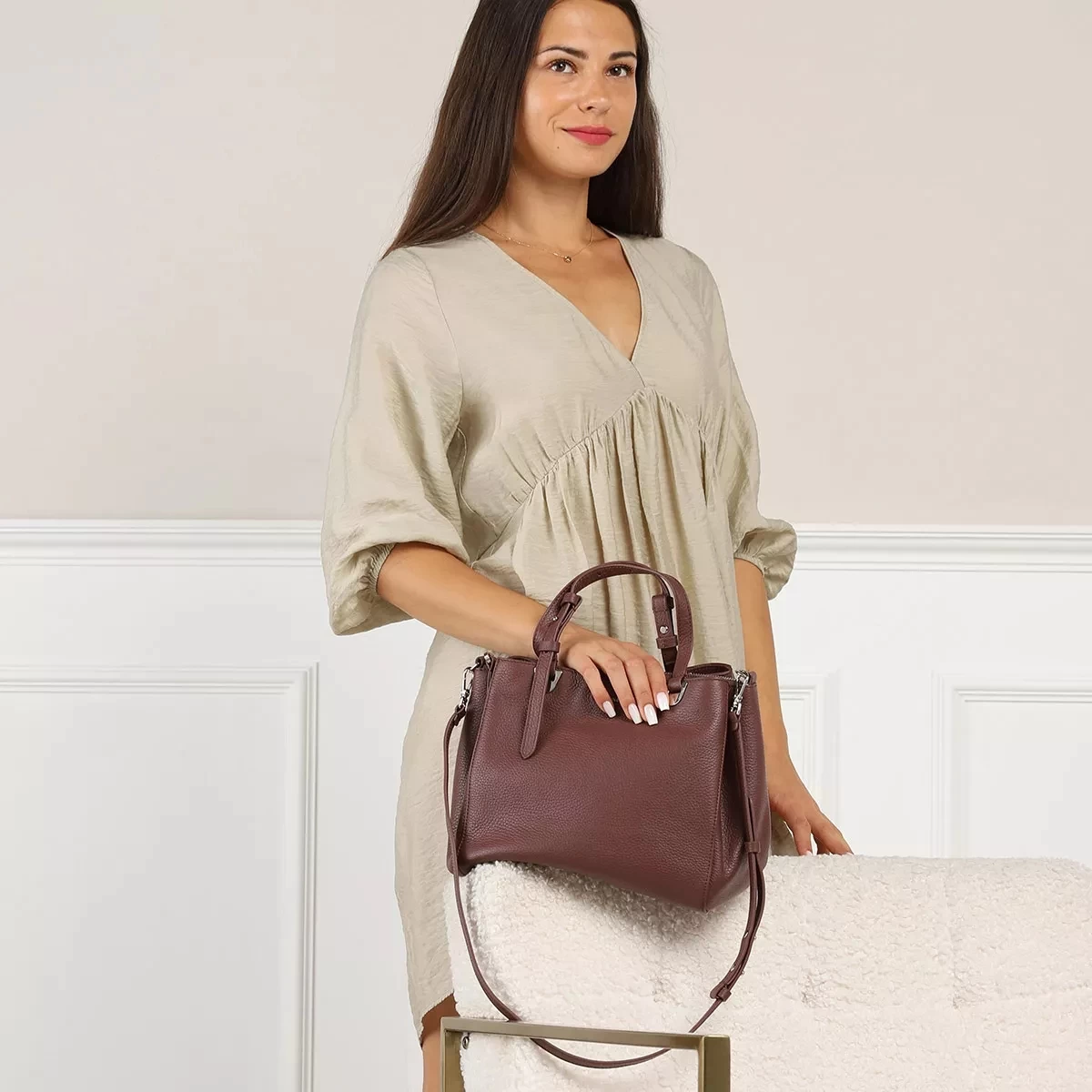 Coccinelle Lea Carruba Tote – Bild 2