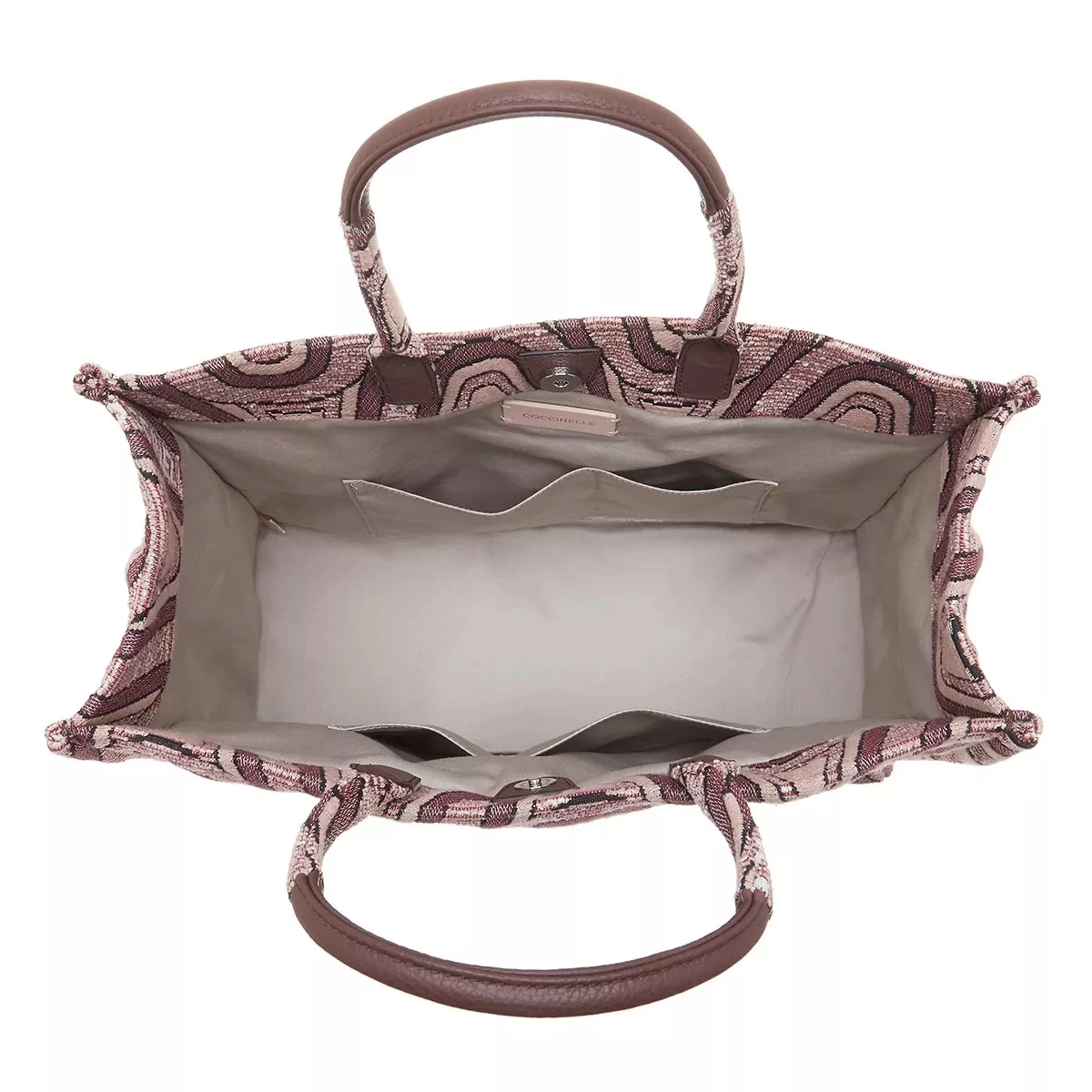 Coccinelle Never Without Waves Camel/Carru Tote – Bild 6