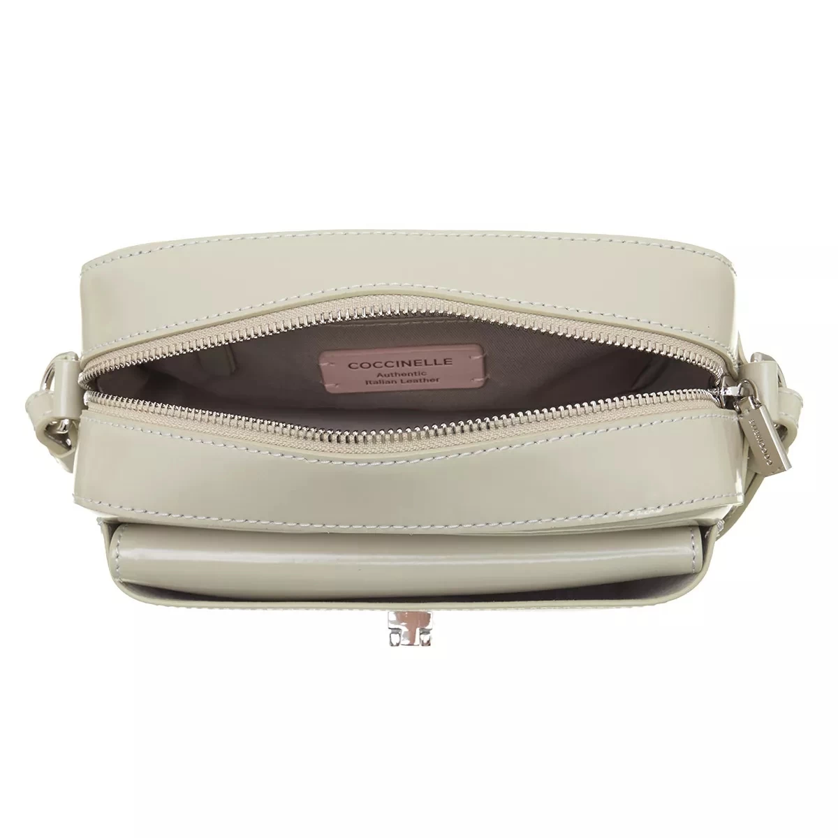 Coccinelle Beat Shiny Calf Gelso Crossbody Bag – Bild 5