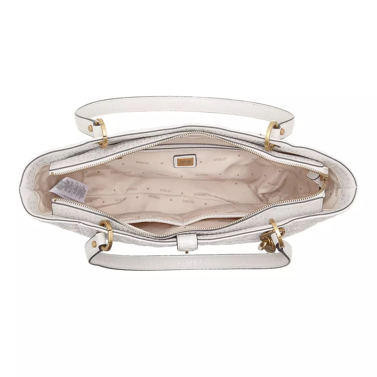 Guess Noelle Elite Tote Stone Tote – Bild 5