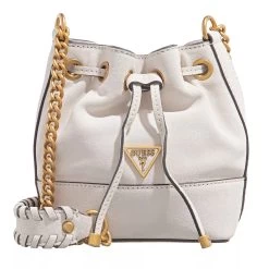 Guess Kaoma Crossbody Bucket Stone Bucket Bag