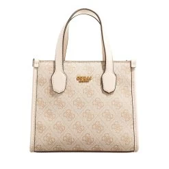 Guess Silvana Mini Tote Stone Logo Tote