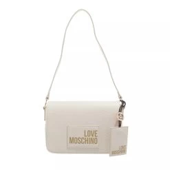 LOVE MOSCHINO Borsa Pu Avorio Satchel