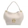 LOVE MOSCHINO Borsa Pu Avorio Hobo Bag