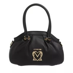 LOVE MOSCHINO Borsa Pu Nero Bowling Bag