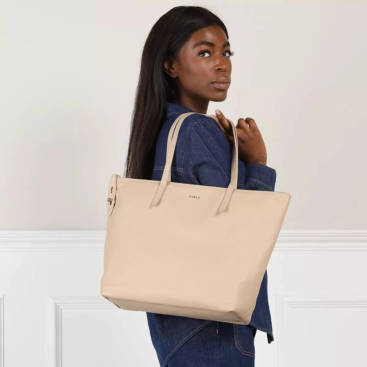 FURLA NET L TOTE Ballerina Shopper – Bild 2