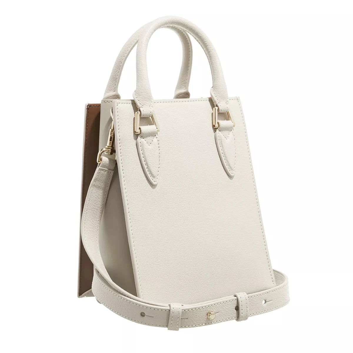 FURLA MAGNOLIA MINI TOTE Perla Marmo Praline Minitasche – Bild 4