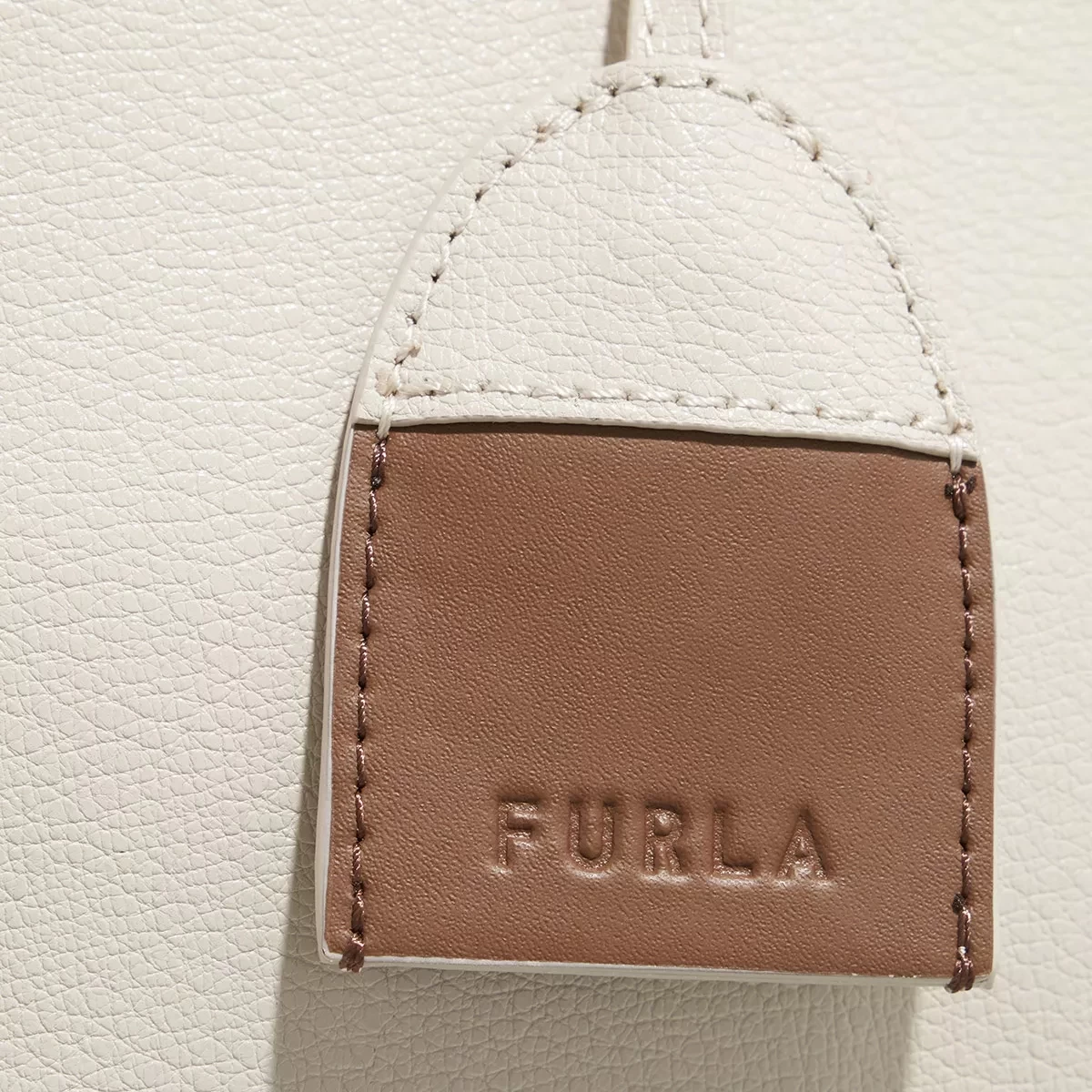 FURLA MAGNOLIA MINI TOTE Perla Marmo Praline Minitasche – Bild 5