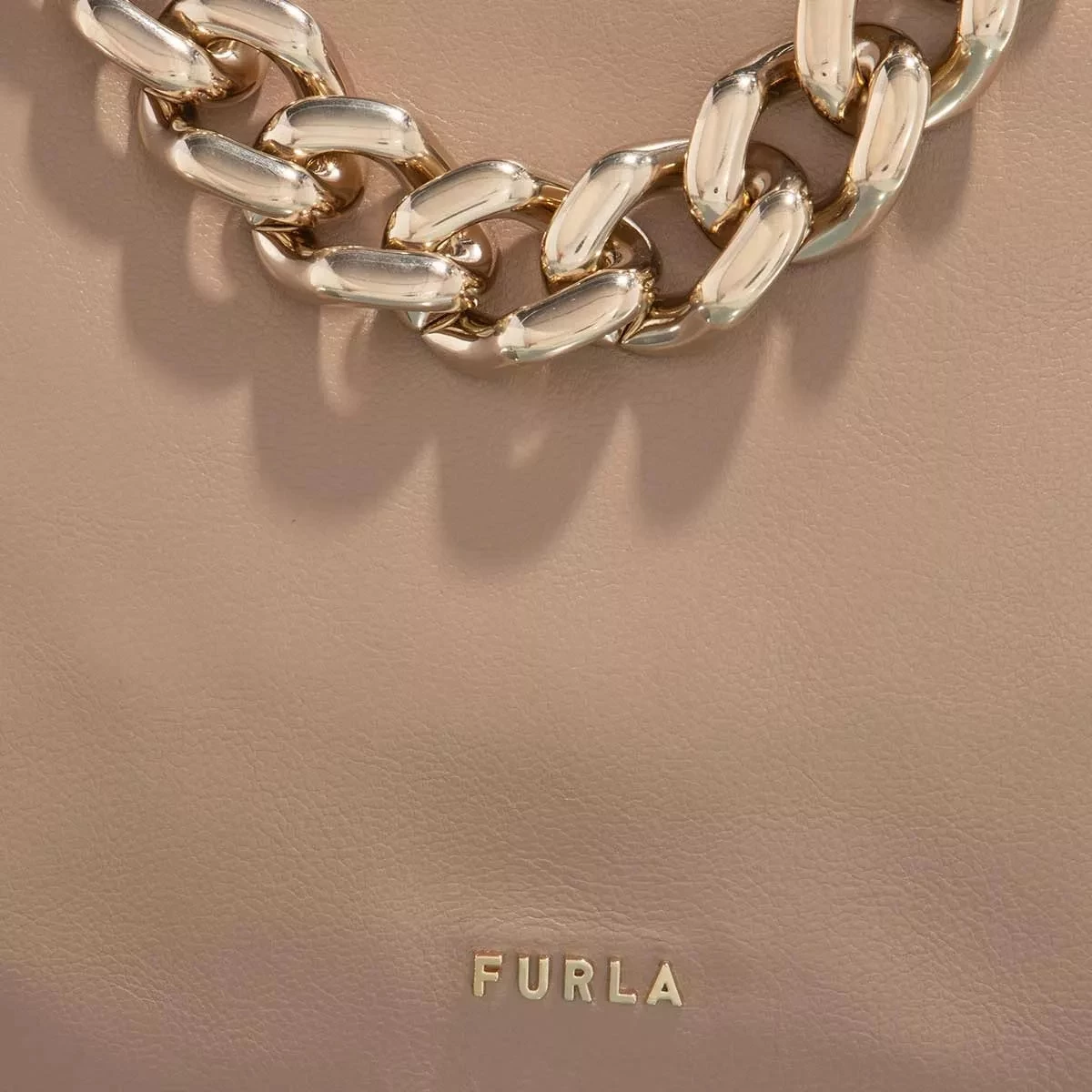 Furla Piuma Shoulder Bag S Greige Hobo Bag – Bild 4