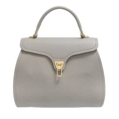 Coccinelle Marvin Satchel Bag Stone Crossbody Bag