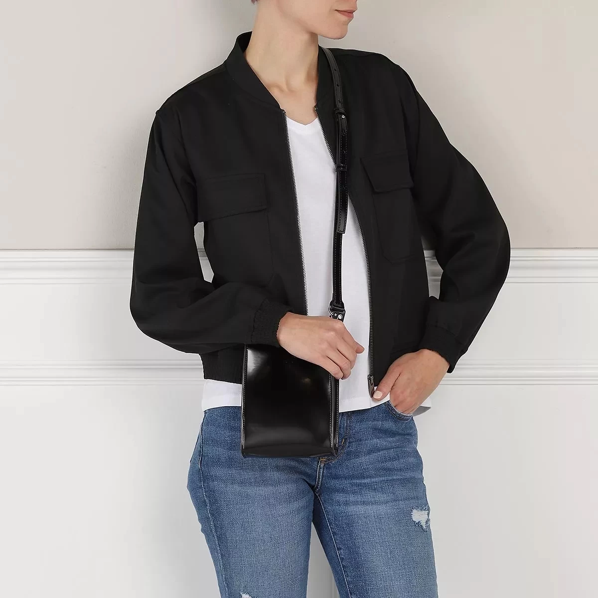 MSGM Borsa Donna Bag Black Minitasche – Bild 2