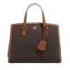 MICHAEL Michael Kors Chantal Medium Satchel Brn Acorn Tote