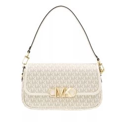 MICHAEL Michael Kors Medium Pouchette Shoulder Van Cream Satchel