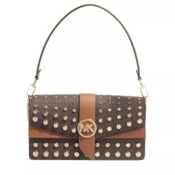MICHAEL Michael Kors Medium Shoulder Brn Acorn Crossbody Bag