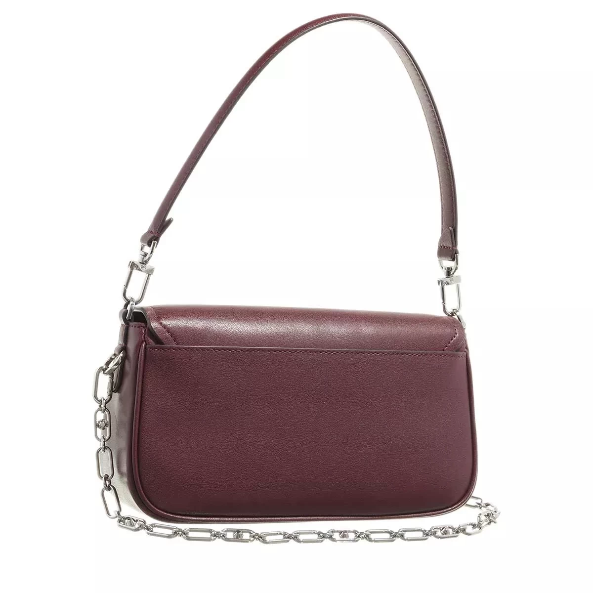 MICHAEL Michael Kors Medium Pouchette Shoulder Merlot Pochette – Bild 3