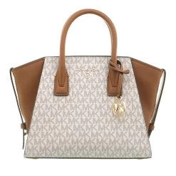 MICHAEL Michael Kors Small Satchel Vanilla Acrn Tote
