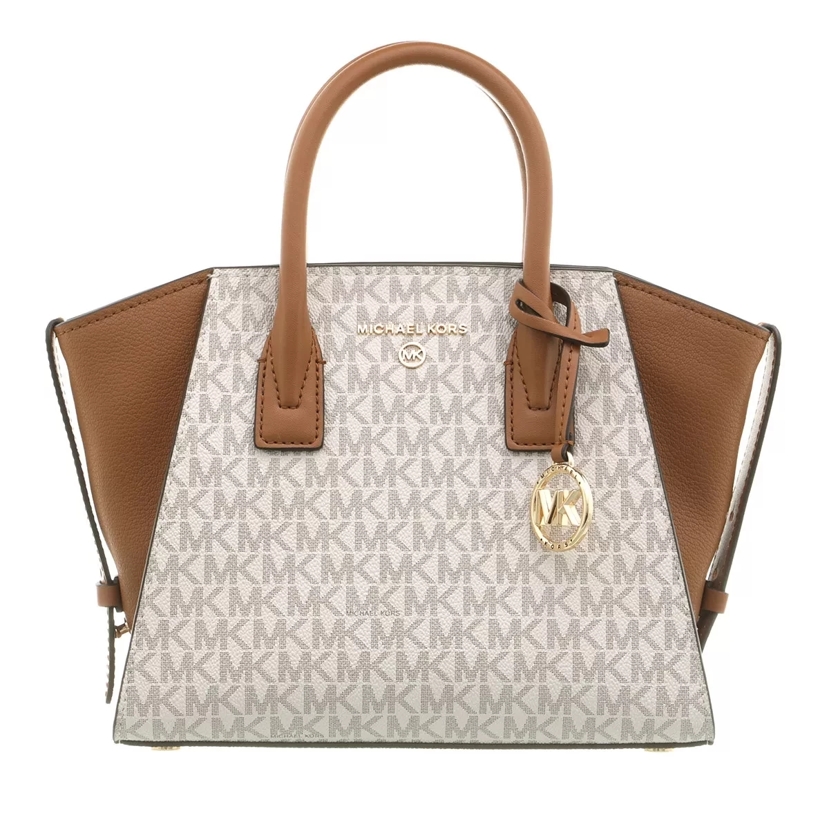 MICHAEL Michael Kors Small Satchel Vanilla Acrn Tote