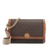 MICHAEL Michael Kors Small Chain Pochette Crossbody Brn Acorn Crossbody Bag