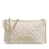 LOVE MOSCHINO Borsa Quilted Pu Avorio Crossbody Bag