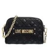 LOVE MOSCHINO Borsa Quilted Pu Nero Crossbody Bag