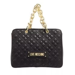 LOVE MOSCHINO Borsa Chunky Chain Nero Tote