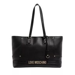 LOVE MOSCHINO Borsa Pu Nero Shopper