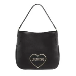 LOVE MOSCHINO Borsa Pu Nero Hobo Bag