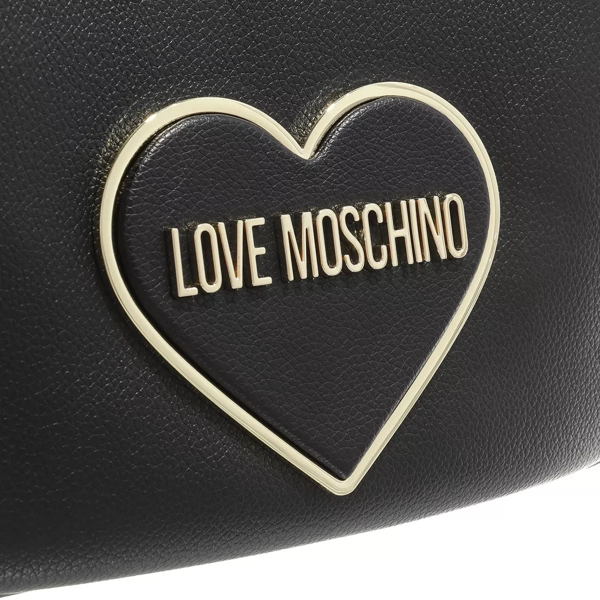 LOVE MOSCHINO Borsa Pu Nero Hobo Bag – Bild 7