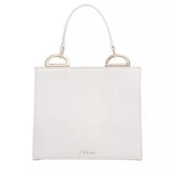 FURLA LINEA FUTURA MINI TOP HA Marshmallow Crossbody Bag