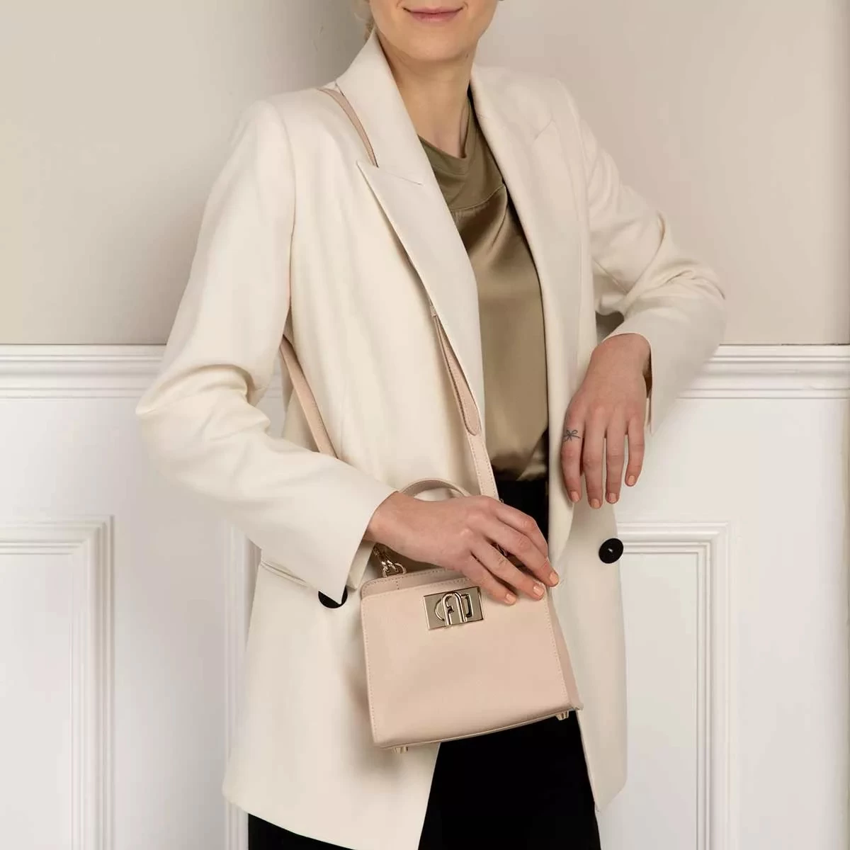 FURLA 1927 MINI TOP HANDLE 19 Ballerina I Minitasche – Bild 2