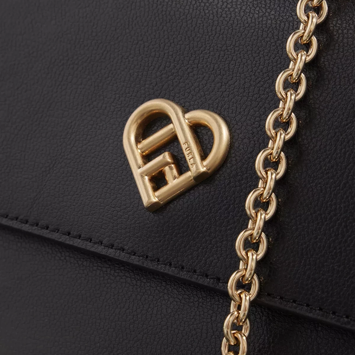 FURLA MY JOY MINI SHOULDER BAG Nero Minitasche – Bild 5