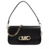 MICHAEL Michael Kors Parker Medium Convertible Pouchette Shoulder Black Satchel