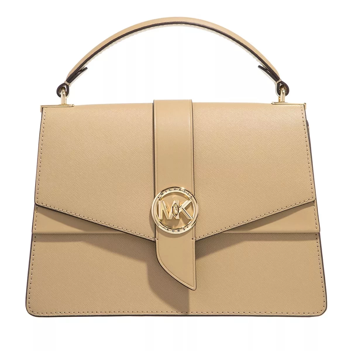MICHAEL Michael Kors Greenwich Medium Satchel Camel Satchel