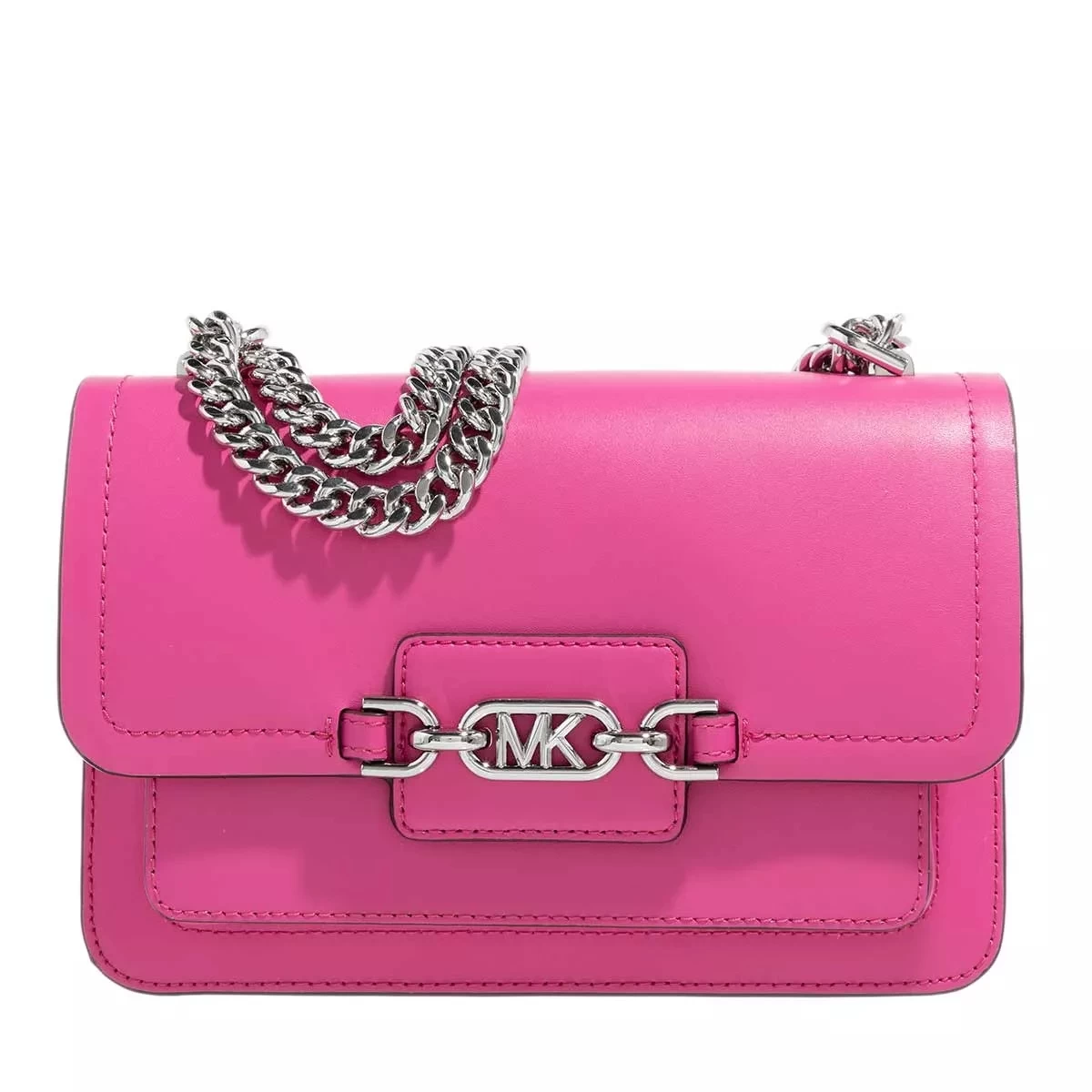 MICHAEL Michael Kors Heather Large Shoulder Cerise Crossbody Bag