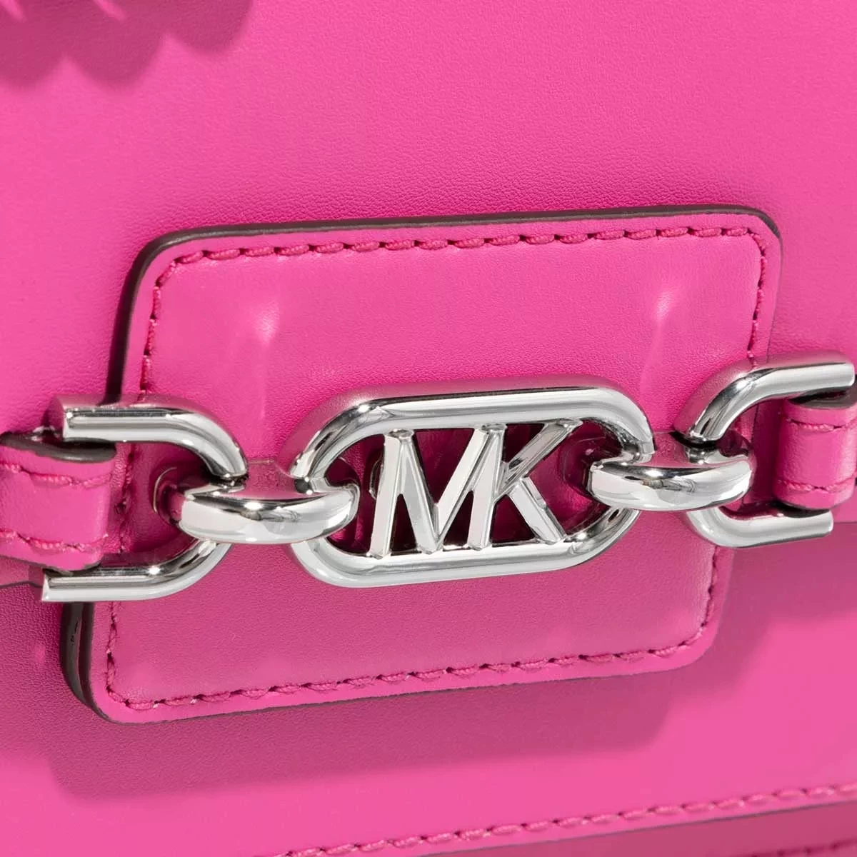 MICHAEL Michael Kors Heather Large Shoulder Cerise Crossbody Bag – Bild 4