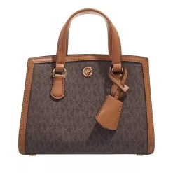 MICHAEL Michael Kors Chantal Extra Small Crossbody Brown Acorn Tote