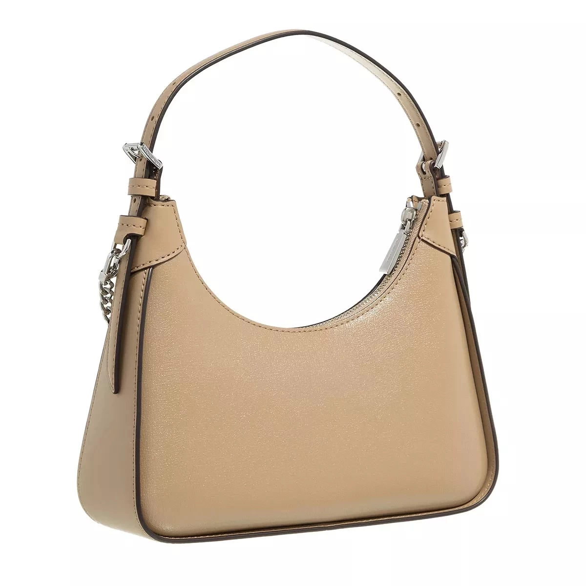 MICHAEL Michael Kors Wilma Medium Pouchette Camel Hobo Bag – Bild 3